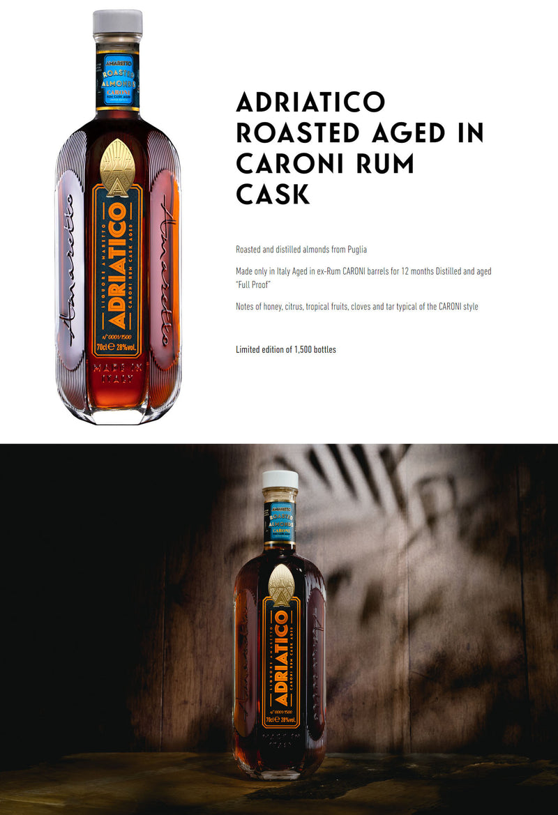 Adriatico Liqueur Caroni Rum Cask Aged ABV 28% 700ml