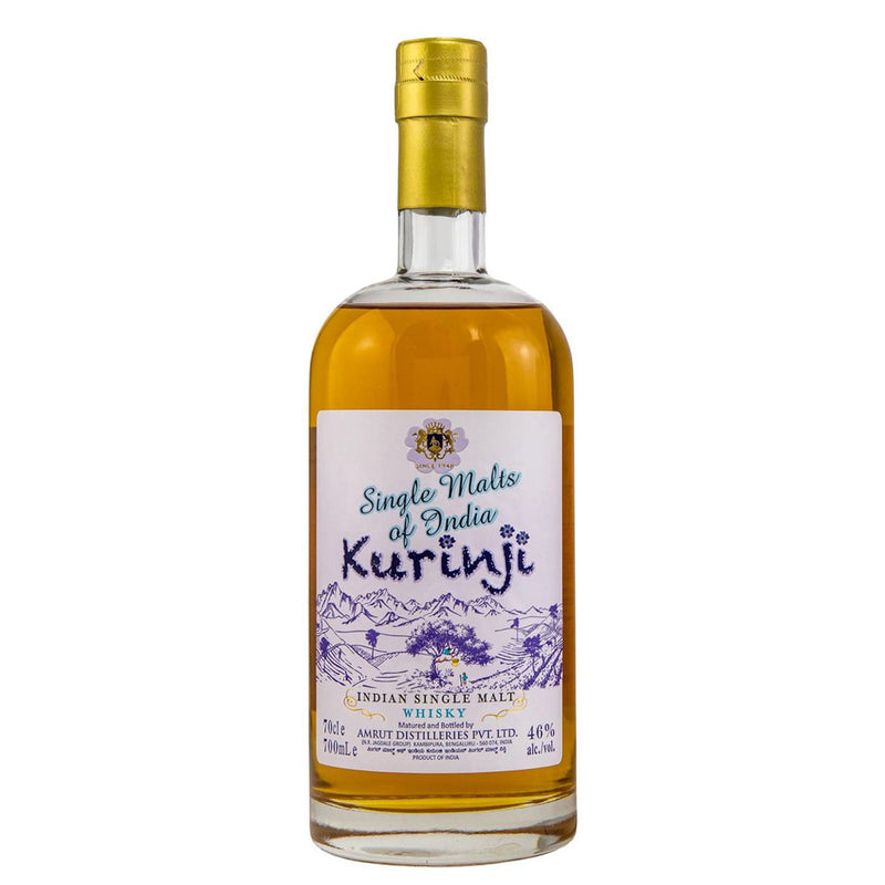 (EOY Sale - 10% off at Check Out) Amrut Kurinji Single Malts Of India ABV 46% 70cl With Gift Box