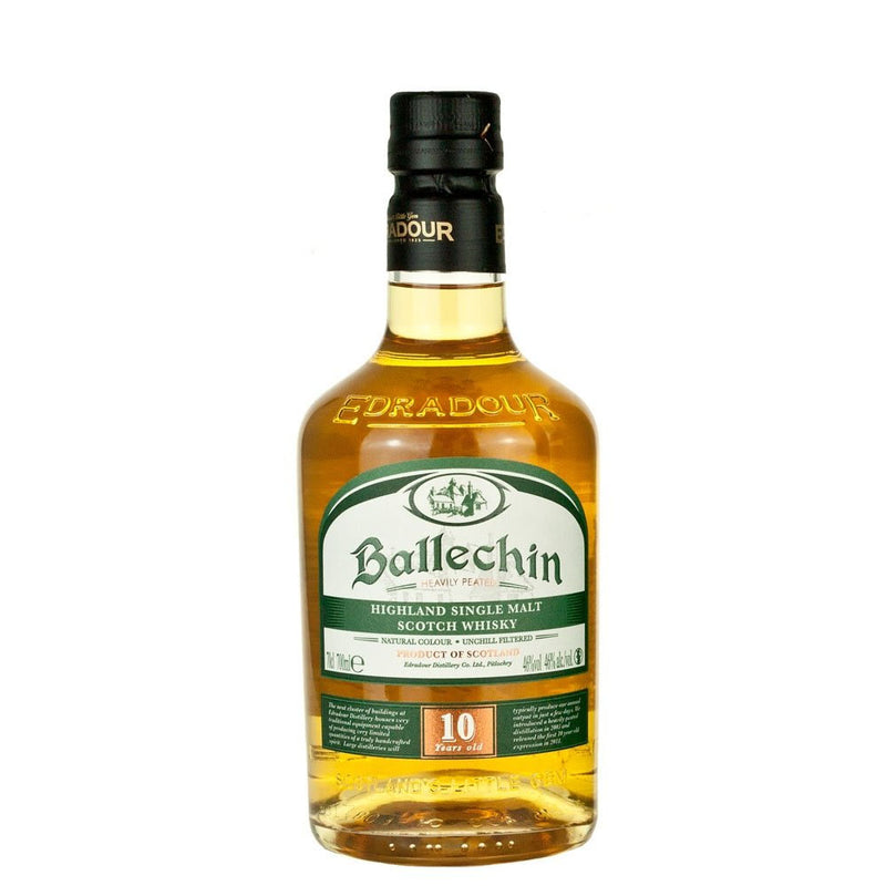 Ballechin 10 Years Heavily Peated Highland Single Malt Scotch Whisky ABV 46% 70cl