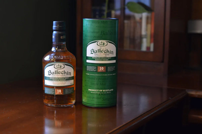 Ballechin 10 Years Heavily Peated Highland Single Malt Scotch Whisky ABV 46% 70cl