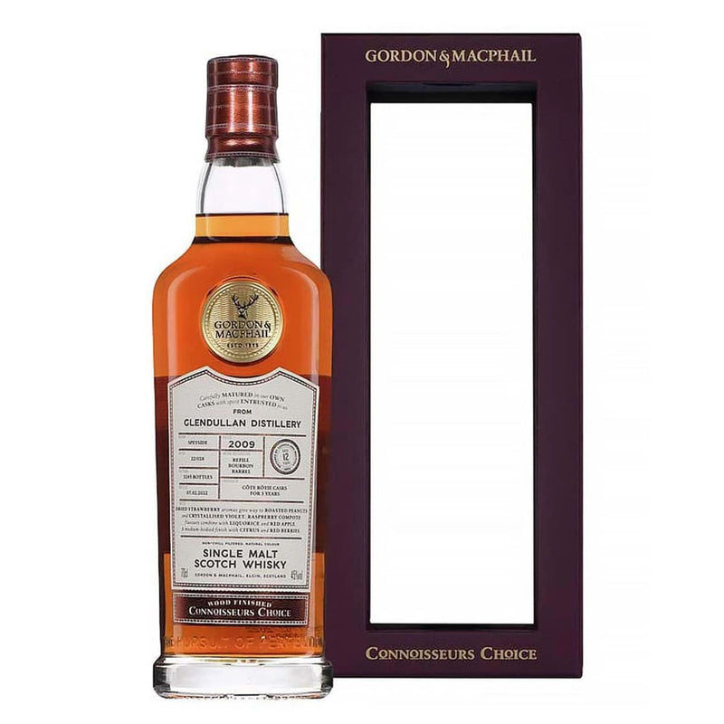 Glendullan 12 Years Speyside Single Malt 2009 Côte-Rôtie Finish Connoisseur's Choice  (Gordon & Macphail) ABV 45% 700ml