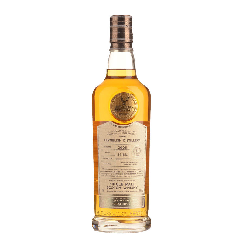 Clynelish 15 Years 2006 First Fill Sherry Butt Cask#310534 Connoisseur's Choice (Gordon & Macphail) ABV 59.6% 700ml