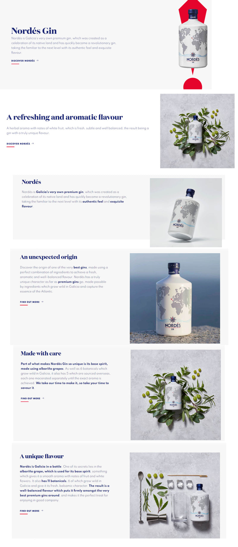 Nordes Atlantic Galician Gin ABV 40% 700ml