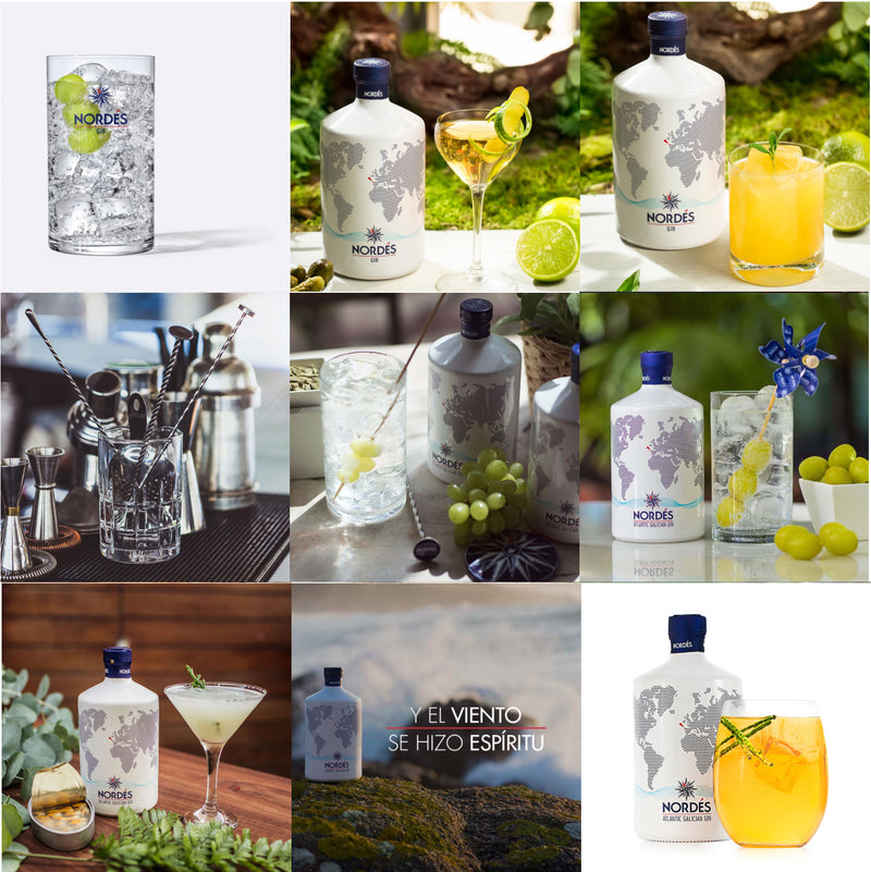 Nordes Atlantic Galician Gin ABV 40% 700ml