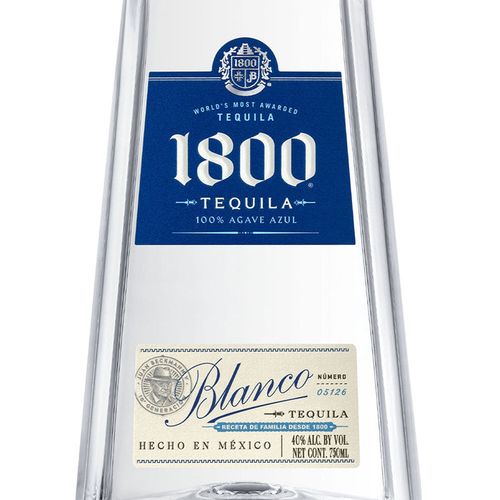 1800 Tequila Blanco Silver ABV 40% 750ml