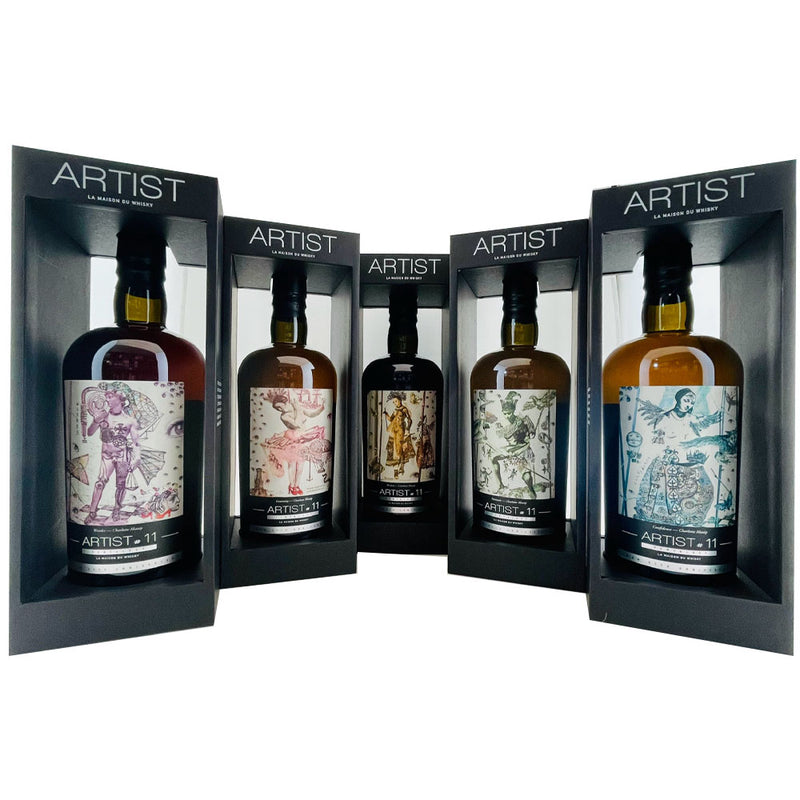 Compass Box Artist #11 Pentalogy Set (Confidence / Fortitude / Generosity / Wisdom / Wonder) with Gift Box