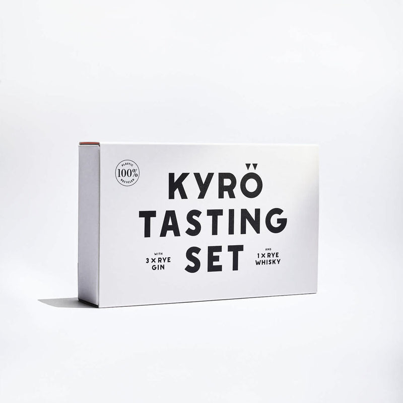 (Tasting Set) Kyro Gin 4x50ml Tasting Kit (Original 46.3% / Dark 42.6% / Pink 38.2% / Malt 47.2%)