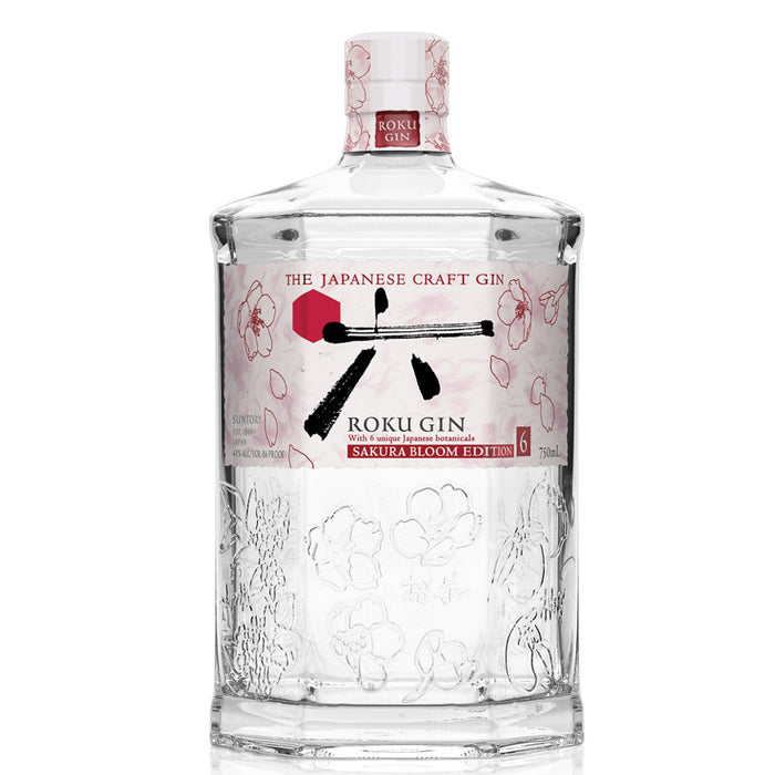 Suntory Roku Gin Sakura Bloom Edition ABV 43% 700ml