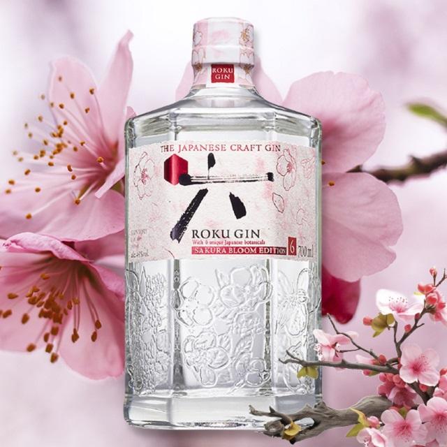 MAF Sale) Suntory Roku Gin Sakura Bloom Edition ABV 43% 700ml