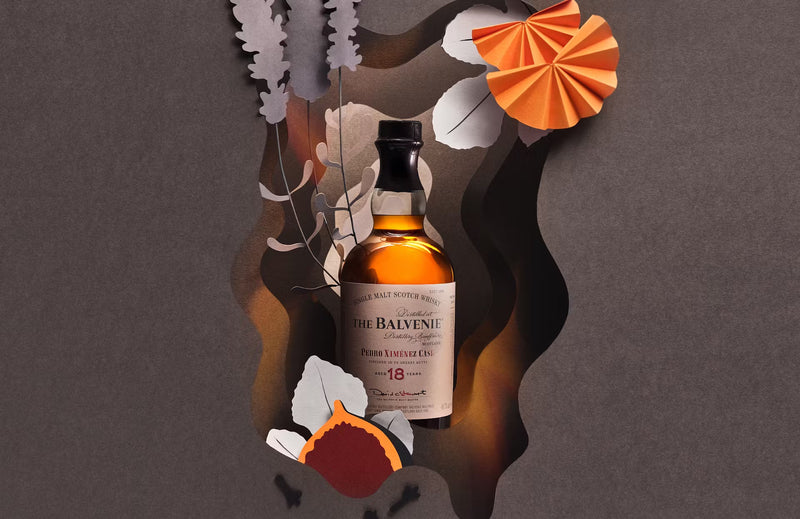 The Balvenie 18 Year Old Pedro Ximenez Cask Speyside Single Malt Scotch Whisky ABV 48.7% 70cl with Gift Box