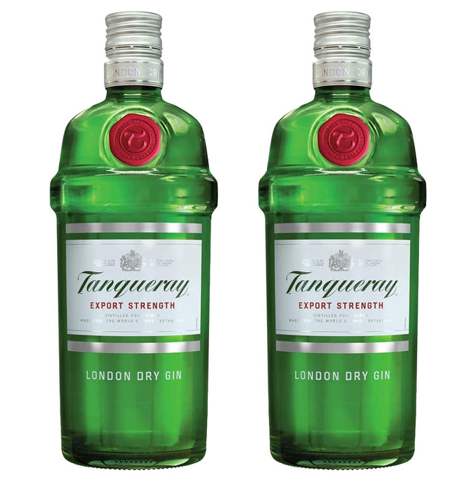 Bundle of 2 Bottles Tanqueray Dry Gin 700ml
