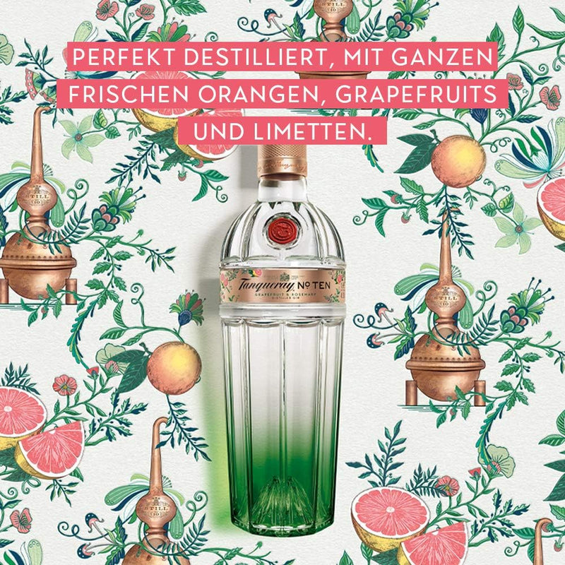 Tanqueray No. Ten Citrus Heart Grapefruit & Rosemary Gin ABV 45.3% 1000ml (1L)