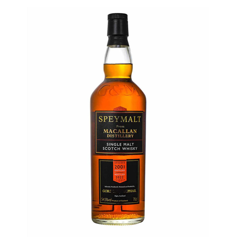 The Macallan 20 Year Old 2001 Speymalt #10046804 Gordon & Macphail Highland Single Malt Scotch Whisky ABV 54.5% 70cl with Gift Box