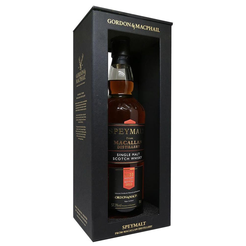 The Macallan 18 Year Old 2003 Speymalt #6716 Gordon & Macphail Highland Single Malt Scotch Whisky ABV 57.3% 70cl with Gift Box