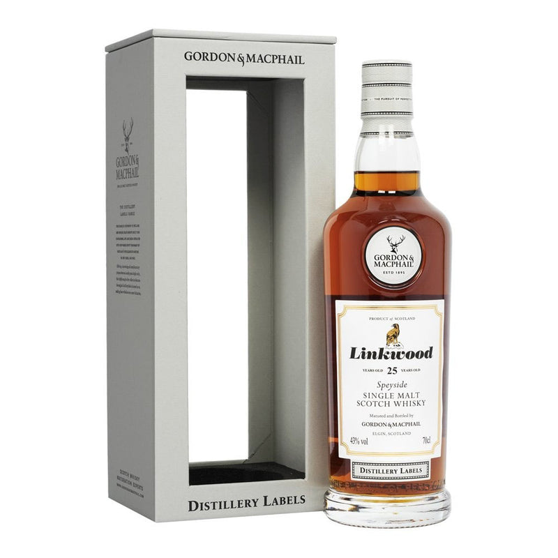Linkwood 25 Years Speyside Single Malt (Gordon Macphail) ABV 46% 700ml