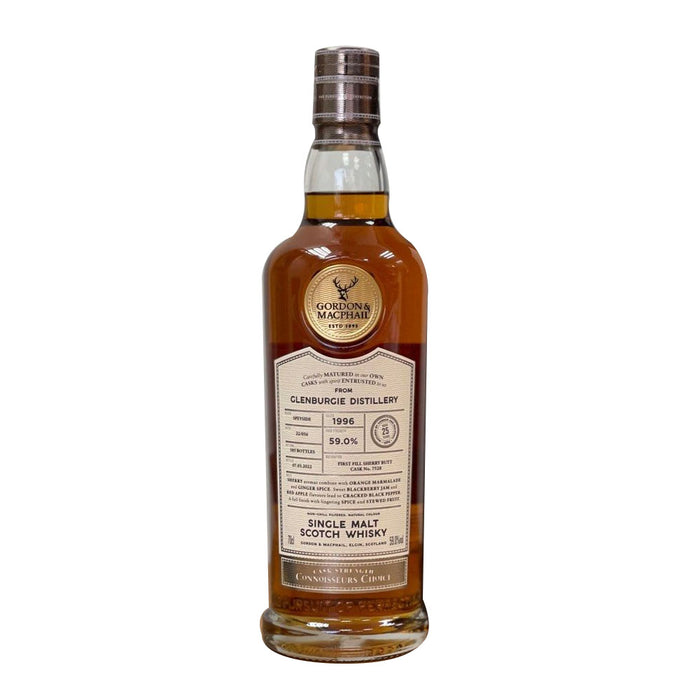 Glenburgie 25 Years 1996 Speyside First Fill Sherry Butt Cask#7528 Connoisseur's Choice ABV 59% 700ml