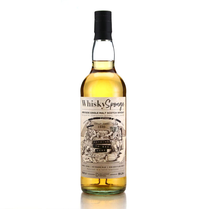 Secret Speyside 2003 19 Year Old Whisky Sponge Edition No.72 ABV 51.2% 700ml (Pre-Order 7 Days)