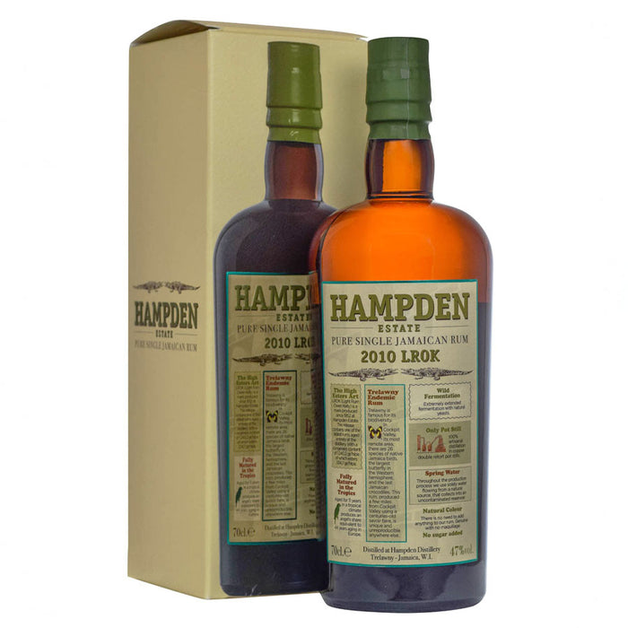 Hampden 2010 11 Year Light Rum Owen Kelly (LROK) ABV 47% 700ml