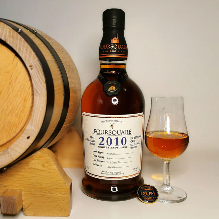Foursquare 2010 12 Year Exceptional Cask Single Blended Rum ABV 60% 700ml