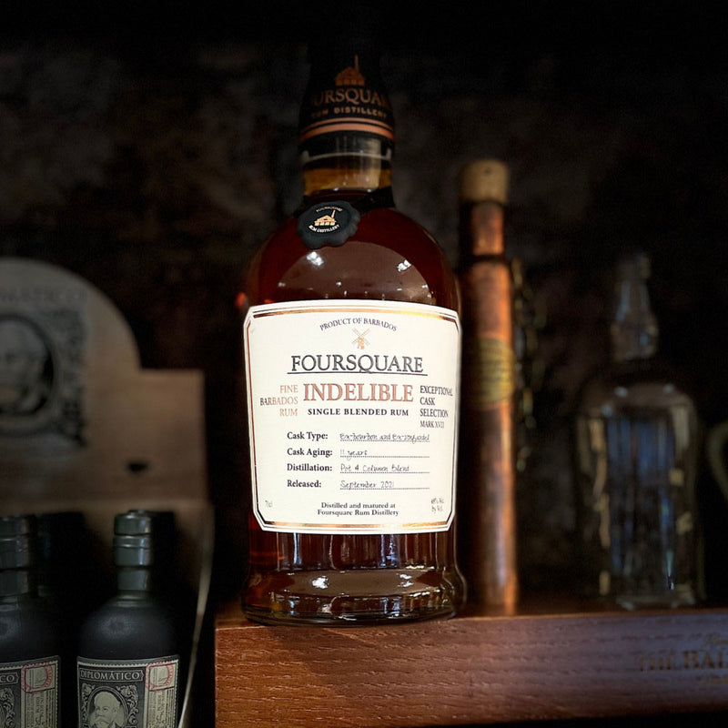 Foursquare Indelible Exceptional Cask Selection Mark XVIII Single Blend Rum ABV 48% 700ml