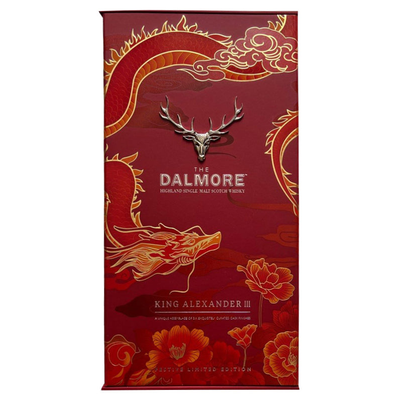 The Dalmore King Alexander lll (Year Of Dragon Festive Pack) Highland Single Malt Scotch Whisky ABV 40% 70cl