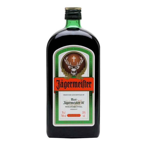 Jagermeister Liqueur 700ml Free 2 Shot Glasses