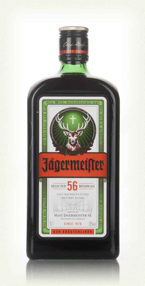 Jagermeister Liqueur 700ml Free 2 Shot Glasses