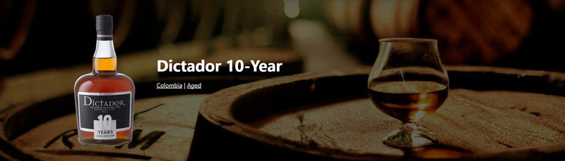 Dictador 10 Year Colombian Rum ABV 40% 700ml