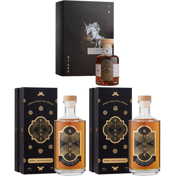 Ki One Unicorn Korean Single Malt Whisky ABV 56.6% 200ml x 1