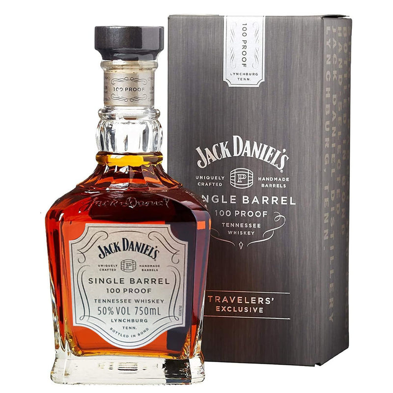 Jack Daniel's Single Barrel 100 Proof Travelers' Exclusive Tennessee Whiskey ABV 50% 75cl