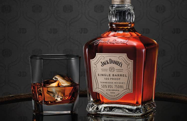 Jack Daniel's Single Barrel 100 Proof Travelers' Exclusive Tennessee Whiskey ABV 50% 75cl