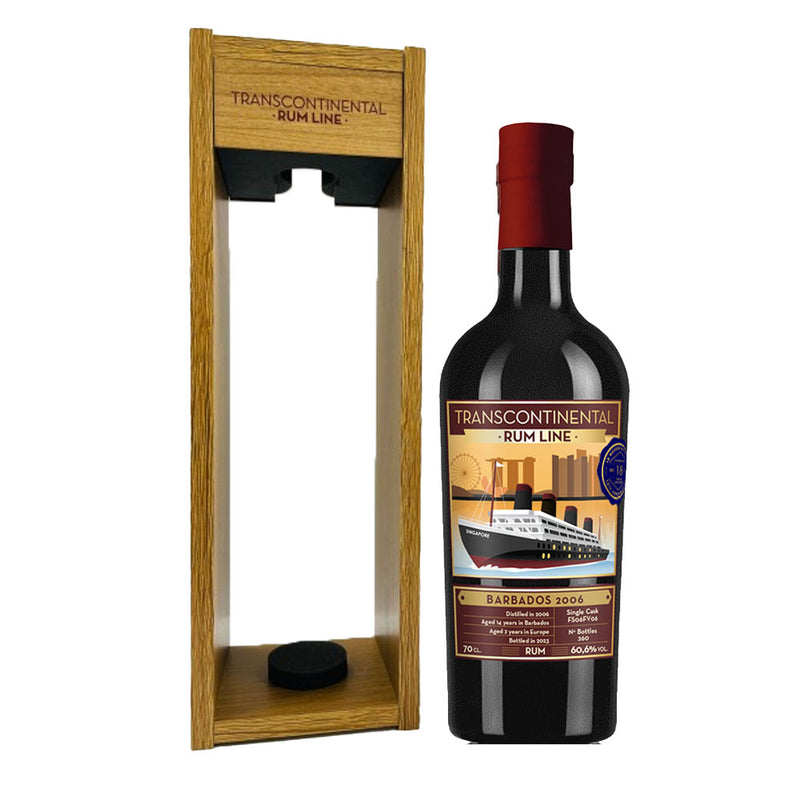 Transcontinental Barbados 16 Year Old 2006 Single Cask ABV 60.6% 70cl