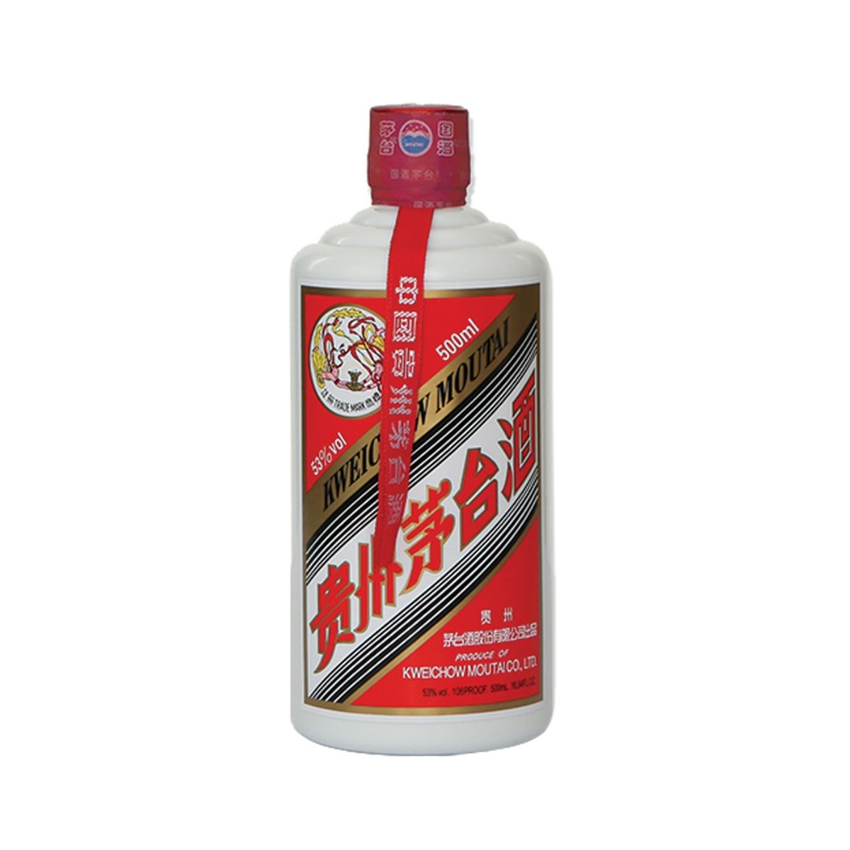 贵州飞天茅台 Kweichow Flying Fairy Moutai (Year 2018) ABV 52