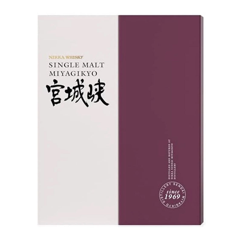 (Flash Sale) (Gift Set) Nikka Miyagikyo Single Malt Japanese Whisky With 2 Riedel Glasses (Worth $80) Gift Set ABV 45% 700ml