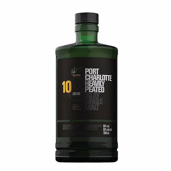 Bruichladdich Port Charlotte 10 Years Old ABV 50% 1000ml (1L)