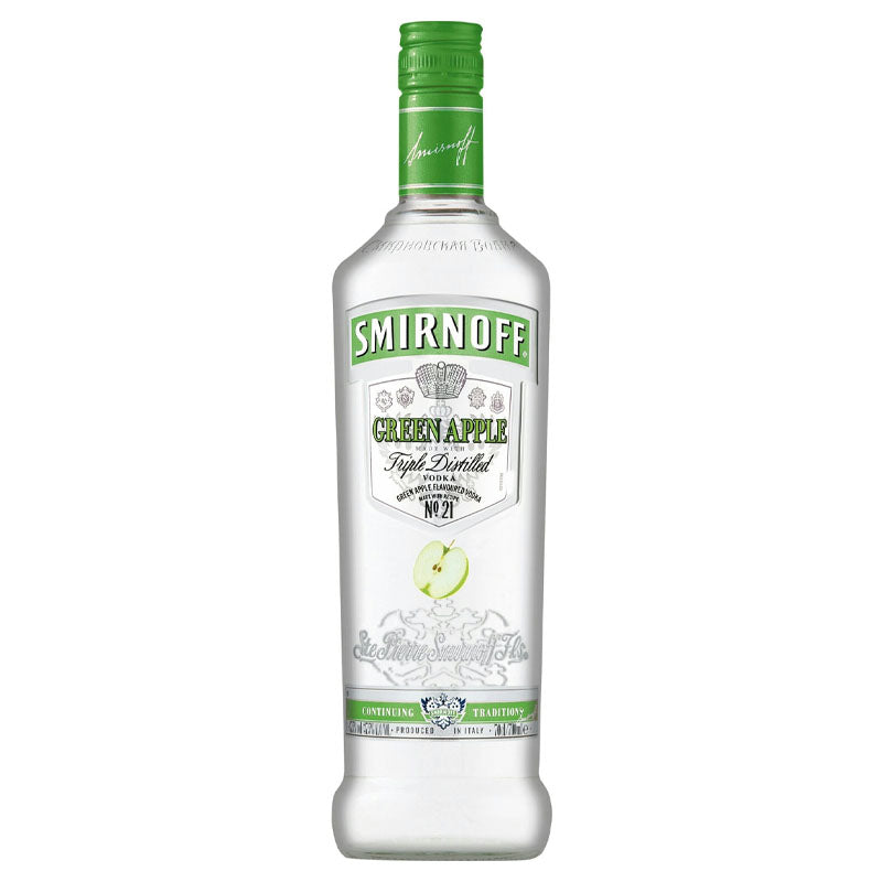 Smirnoff Green Apple ABV 37.5% 700ml