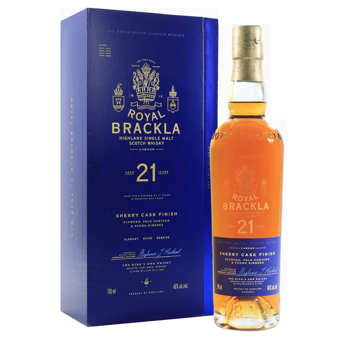 Royal Brackla 21 Year Old Highland Single Malt Scotch Whisky ABV 46% 70cl