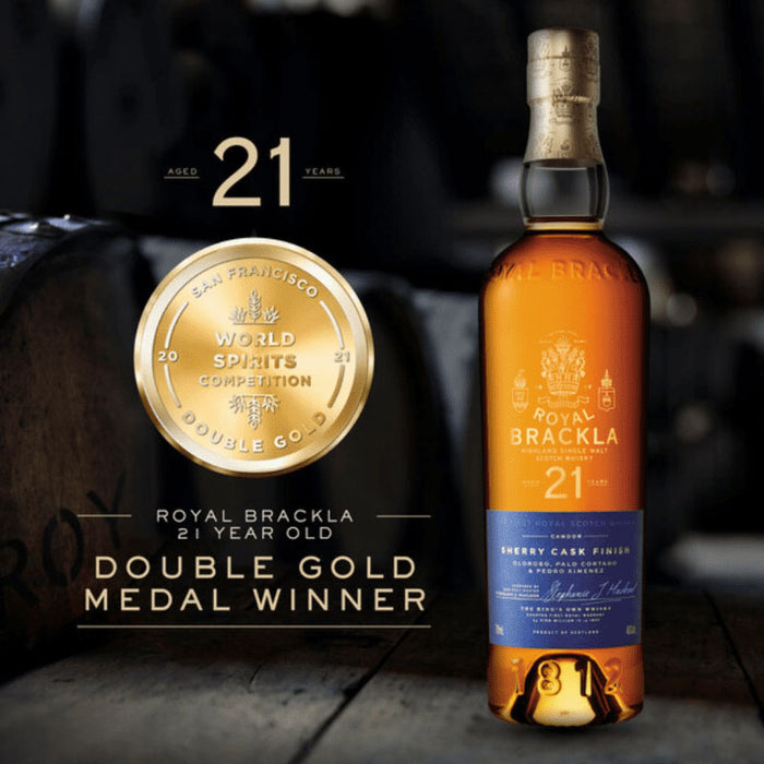 Royal Brackla 21 Year Old Highland Single Malt Scotch Whisky ABV 46% 70cl