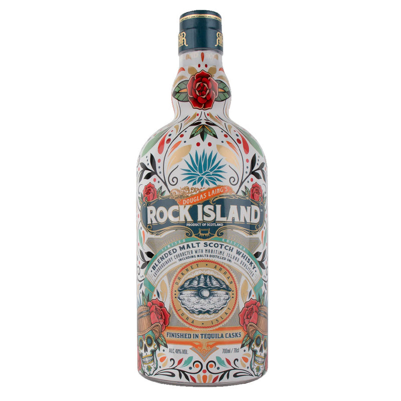 (Flash Sale - 60% off at check out) Douglas Laing's Rock Island Tequila Cask Edition ABV 48% 700ml