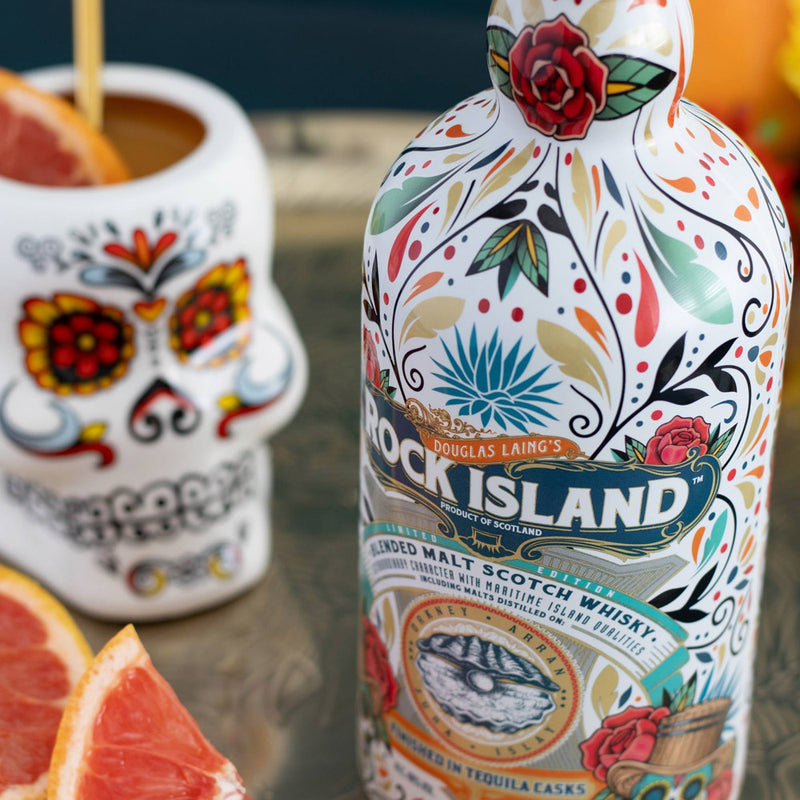 (Flash Sale - 60% off at check out) Douglas Laing's Rock Island Tequila Cask Edition ABV 48% 700ml