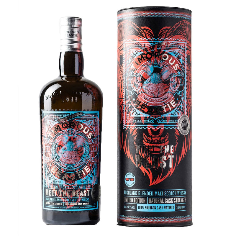 (Flash Sale - 60% off at check out) Douglas Laing's Timorous Beastie Meet The Beast ABV 54.3% 700ml
