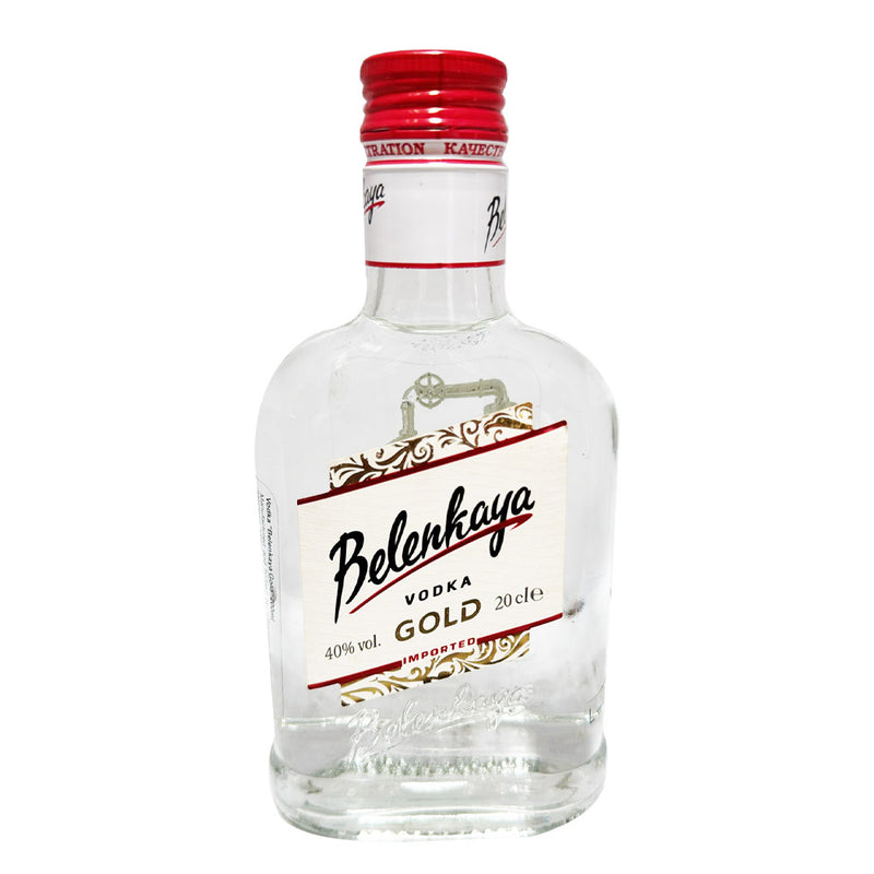 Belenkaya Gold Vodka ABV 40% 200ml
