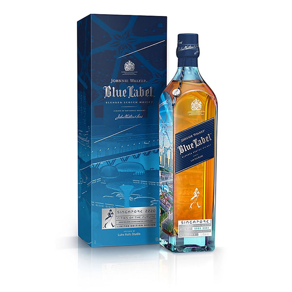 【期間限定価格】Johnnie Walker Blue Label 1000ml Johnnie Walker Blue Label - CITY OF THE FUTURE - SINGAPORE 2220
