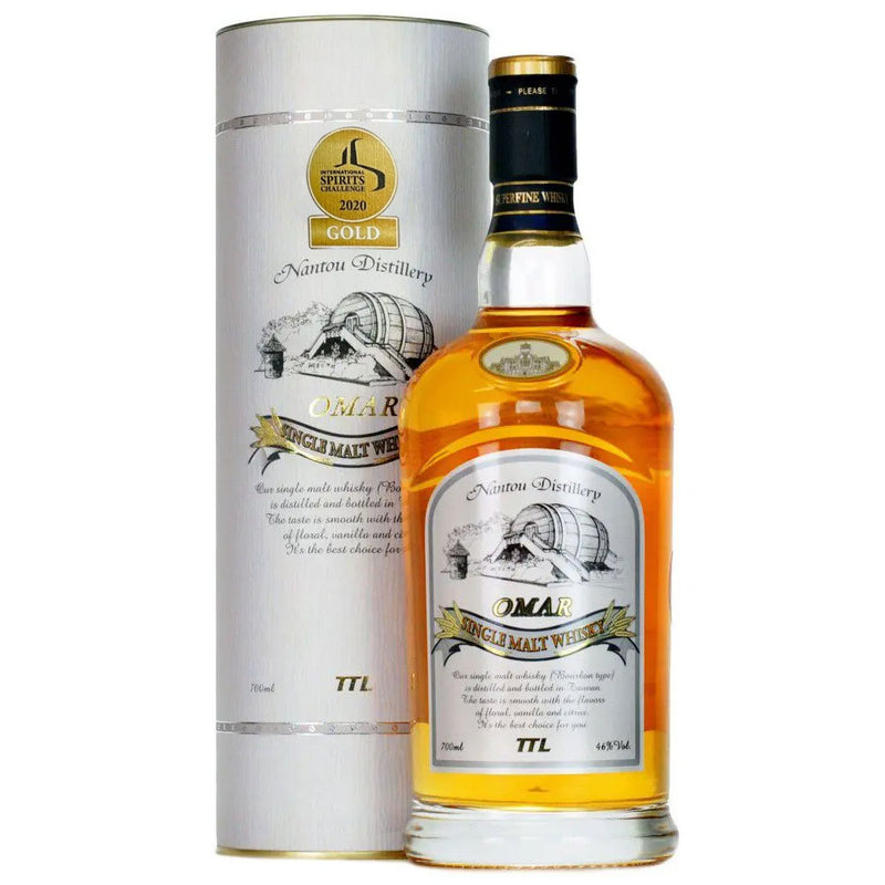 (EOY Sale - B1F1, pls add 2) Omar Bourbon Single Malt Whisky ABV 46% 700ml