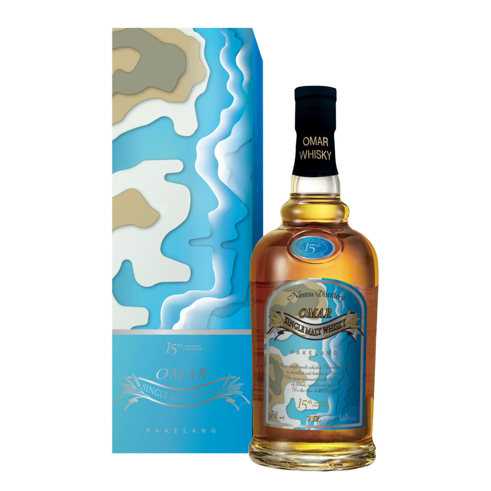 OMAR SINGLE MALT WHISKY オマー/大統領記念ウィスキー Omar Pakelang Bourbon Version Single Malt Whisky ABV 46% 700ml