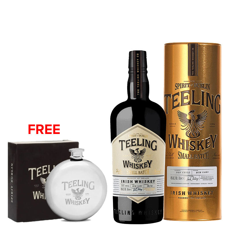 Teeling Small Batch With Gold Packaging Tube ABV 46% 700ml FREE