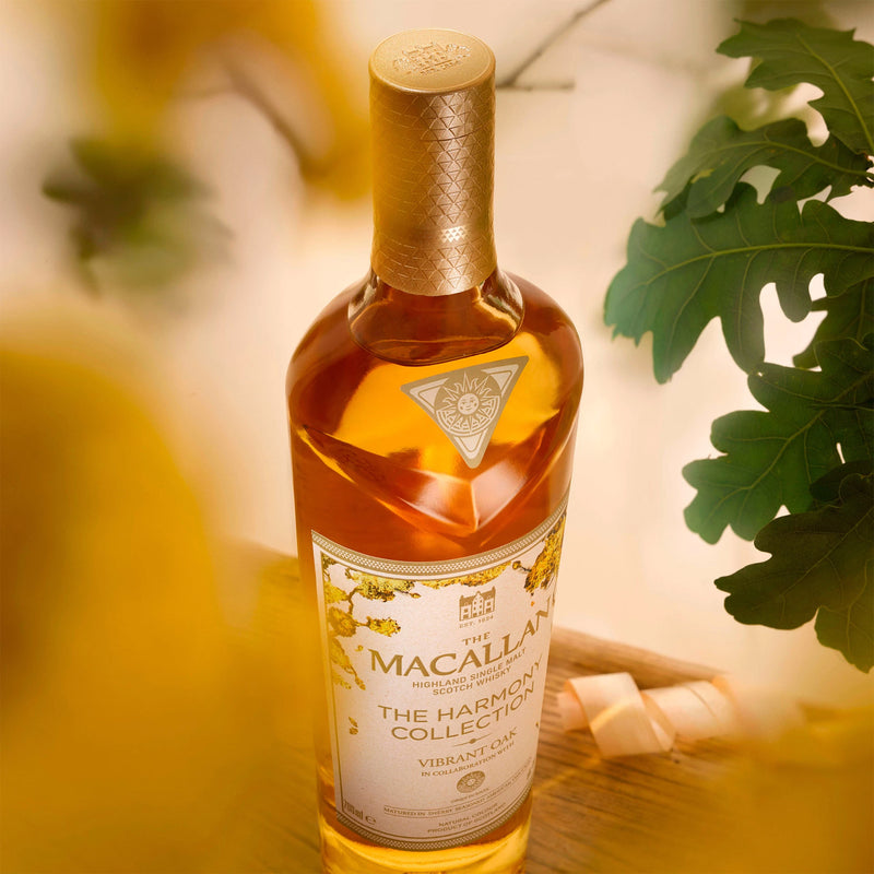 The Macallan The Harmony Collection IV Vibrant Oak Highland Single Malt Scotch Whisky ABV 44.2% 70cl with Gift Box