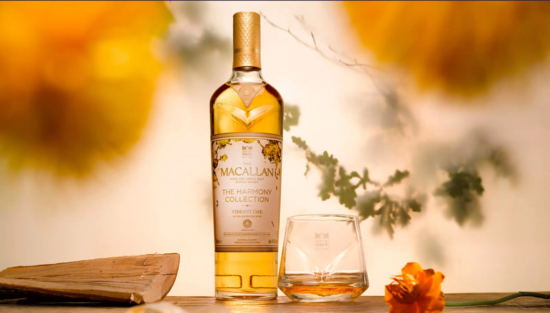 The Macallan The Harmony Collection IV Vibrant Oak Highland Single Malt Scotch Whisky ABV 44.2% 70cl with Gift Box