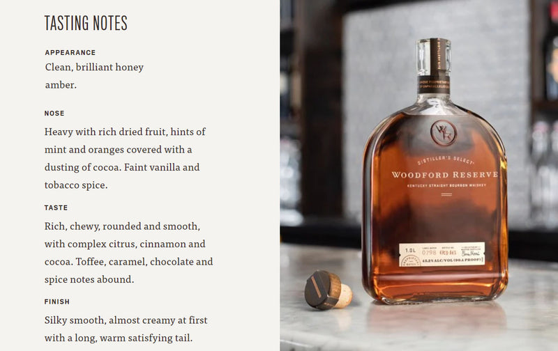 1L Woodford Reserve Distillers Select (From Singapore With Love) ABV 43.2% 1000ml