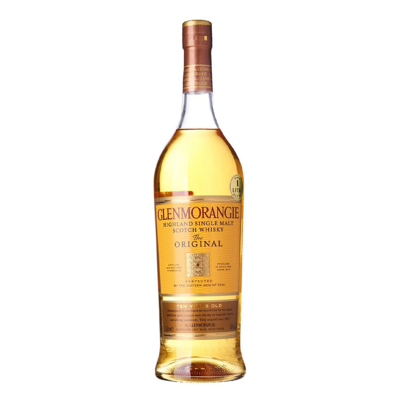 Glenmorangie 10 Year Original Single Malt Whisky ABV 40% 1000ml (1L)